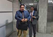 El Minsiterio Público apeló la decisión del Juzgado Contra el Lavado de Dinero de clausurar provisionalmente el caso B410 a David Barrera. Foto La Hora: Sergio Osegueda