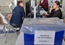 La fiscal general, Consuelo Porras, fue la última de los seis aspirantes con señalamientos en presentar sus pruebas de descargo. Foto La Hora: Cortesía