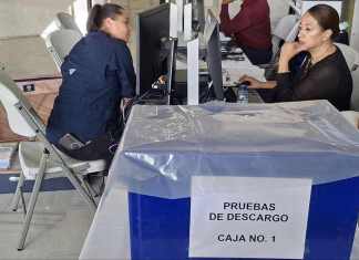 La fiscal general, Consuelo Porras, fue la última de los seis aspirantes con señalamientos en presentar sus pruebas de descargo. Foto La Hora: Cortesía