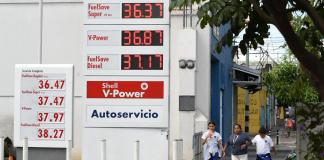 El precio de los combustibles registró un alza de hasta Q2 en estaciones de la Ciudad de Guatemala, según una verificación de La Hora.