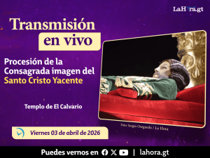 En vivo: Procesión de la Consagrada imagen del Santo Cristo Yacente de El Calvario