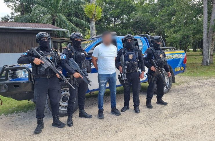 Sergio Abisaí Chacón Aldana, alias “Chejo”, fue capturado durante un operativo en Petén.