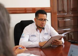 El exgobernador Fernando Rodríguez Klarck fue capturado este viernes vinculado al asesinato del ingeniero José Carlos Dubón en 2022. Foto La Hora: FB/Gobernación Departamental de Alta Verapaz