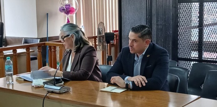 La defensa del ex viceministro Carlos García Rubio, solicitó que la reparación digna se llevará bajo reserva ante supuestas amenazas en contra de este. Foto La Hora: Sergio Osegueda