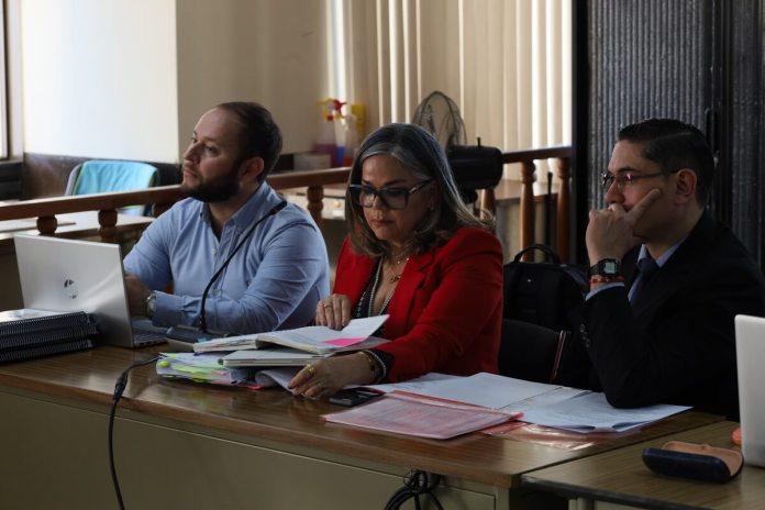 El Tribunal Cuarto de Sentencia Penal ordenó a Carlos García Rubio que pague una reparación digna de Q100 mil. Foto La Hora: Daniel Ramírez