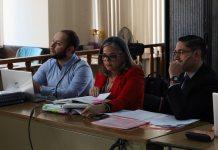 El Tribunal Cuarto de Sentencia Penal ordenó a Carlos García Rubio que pague una reparación digna de Q100 mil. Foto La Hora: Daniel Ramírez