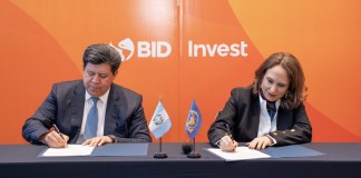 Banco Industrial y BID Invest formalizaron un acuerdo de financiamiento para apoyar a la MYPES y proyectos sostenibles. Foto: Cortesía Banco Industrial.