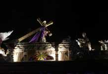 La Hora en conjunto con Semana Santa en Línea llevamos a ustedes la transmisión de la salida del cortejo procesional de Jocotenango, Sacatepéquez. Foto La Hora: Sergio Osegueda
