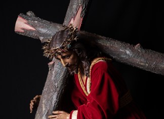 La imagen del Justo Juez de Catedral Metropolitana saldrá a las calles por primera vez en solemne procesión. Foto La Hora: Colaboradores de la Inmaculada Concepción de Catedral