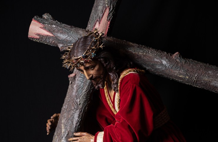 La imagen del Justo Juez de Catedral Metropolitana saldrá a las calles por primera vez en solemne procesión. Foto La Hora: Colaboradores de la Inmaculada Concepción de Catedral