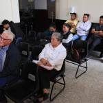 La jueza Abelina Cruz dió plazo de 48 horas a 4 implicados que no se presentaron a la audiencia para que entreguen excusa o se girará captura en su contra. Foto La Hora: Daniel Ramírez
