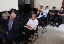 La jueza Abelina Cruz dió plazo de 48 horas a 4 implicados que no se presentaron a la audiencia para que entreguen excusa o se girará captura en su contra. Foto La Hora: Daniel Ramírez