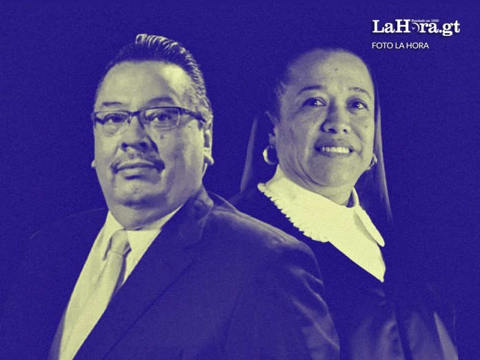 Los magistrados suplentes que lograron su reelección esta semana en la CC, Claudia Paniagua y Luis Rosales, han sido sancionados por EE. UU.