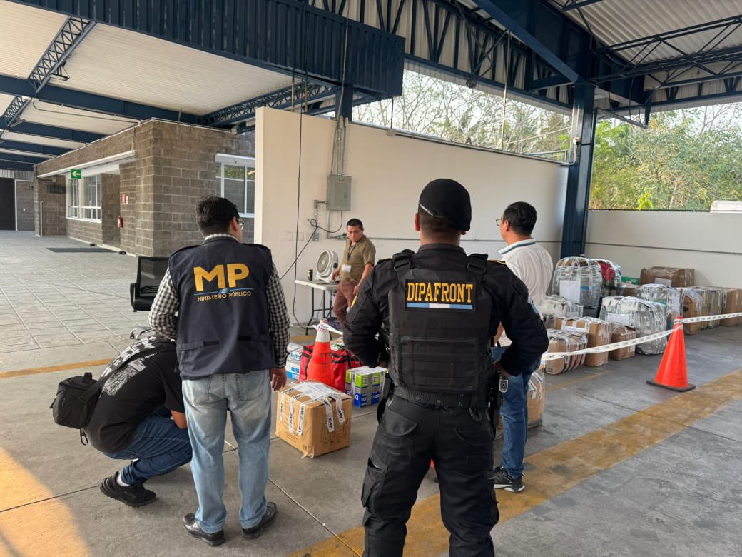 Hombre es detenido en la frontera con mercadería de contrabando valorada en más de Q3