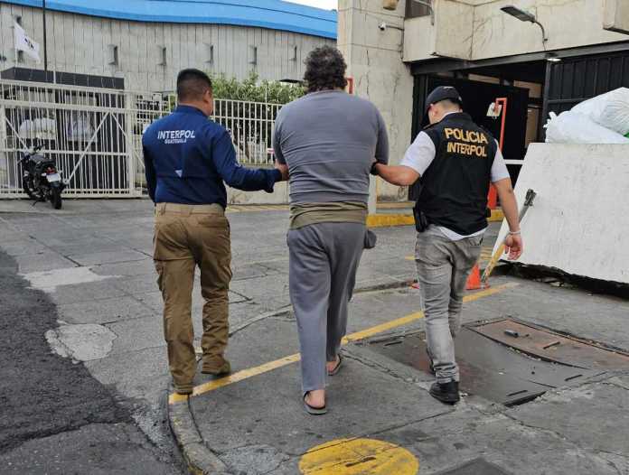 Reportan la captura de un ciudadano mexicano requerido por la justicia guatemalteca.