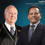 En 2025, Molina Barreto votó en favor de facción contraria a Armando Castillo en VIVA; ahora les pide sus votos. Diseño La Hora: Roberto Altán