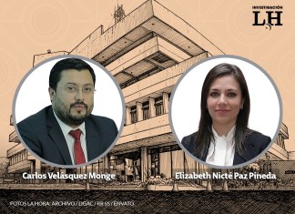 Nicté Paz Pineda, expareja del exdirector de Aeronáutica Civil Carlos Velásquez Monge, figura entre las personas que ganaron una demanda al Estado recientemente. Arte: La Hora/Alejandro Ramírez.