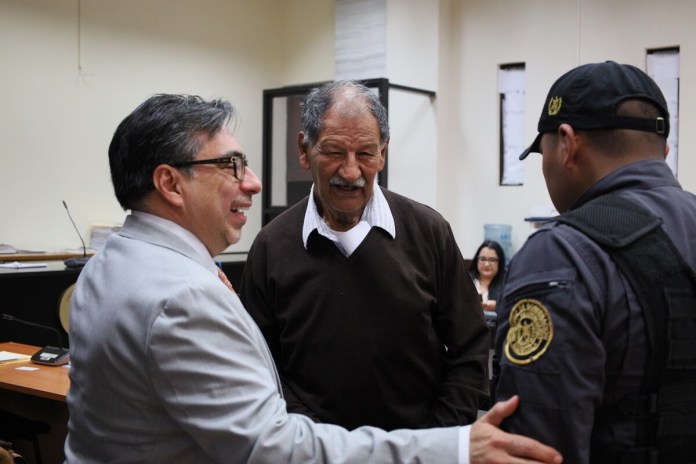 Exalclade de El Chol, Baja Verapaz, Nicolás Orrego fue enviado a juicio para que un tribunal decida sobre su situación legal. Foto La Hora: Archivo