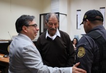 Exalclade de El Chol, Baja Verapaz, Nicolás Orrego fue enviado a juicio para que un tribunal decida sobre su situación legal. Foto La Hora: Archivo