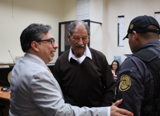 Exalclade de El Chol, Baja Verapaz, Nicolás Orrego fue enviado a juicio para que un tribunal decida sobre su situación legal. Foto La Hora: Archivo