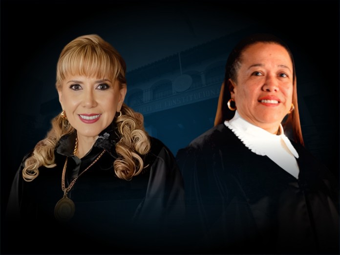 La magistrada Dina Ochoa y Claudia Panigua fueron electas magistradas de la Corte de Constitucionalidad.