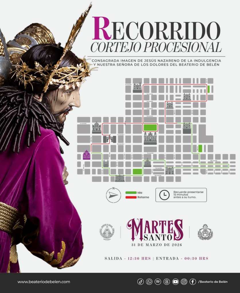 En vivo: Procesión de la Consagrada imagen de Jesús Nazareno de la Indulgencia