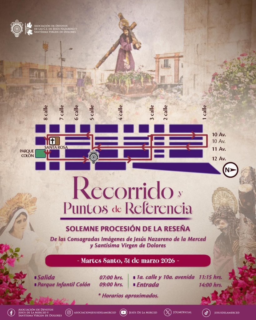 En vivo: Procesión de Jesús Nazareno de la Merced, La Reseña