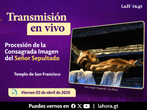 En vivo: Procesión de la Consagrada imagen del Señor Sepultado de San Francisco