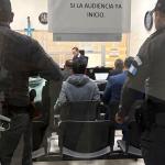 El Juzgado de Turno ligó a tres supuestos integrantes de una banda de secuestradores que simulaban ser parte del CJNG. Foto La Hora: Daniel Ramírez