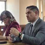 El Tribunal Cuarto de Sentencia Penal condenó al ex viceministro de gobernación, Carlos García Rubio implicado en la muerte de Hansel Szarata. Foto La Hora: Sergio Osegueda