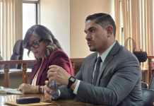 El Tribunal Cuarto de Sentencia Penal condenó al ex viceministro de gobernación, Carlos García Rubio implicado en la muerte de Hansel Szarata. Foto La Hora: Sergio Osegueda