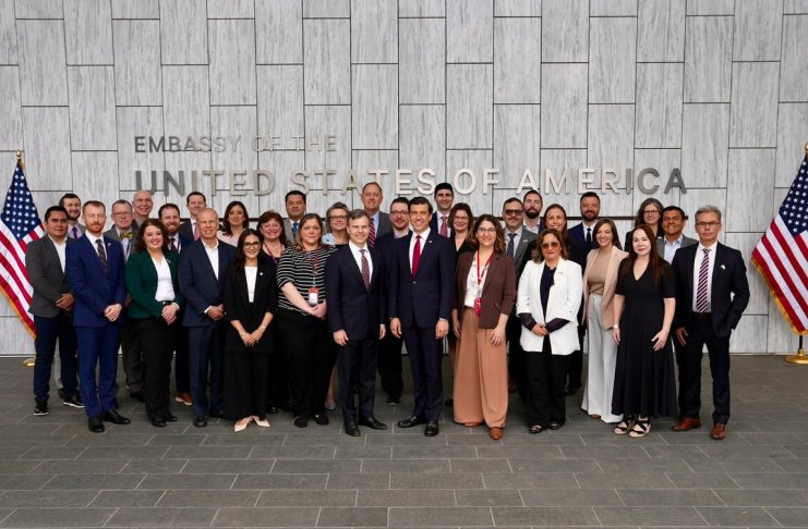 Al menos 15 organizaciones agrícolas estadounidenses visitan Guatemala. Foto La Hora: Embajada de EE. UU. en Guatemala