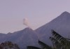 Volcán Santiaguito mantiene actividad constante.