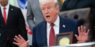 Archivo del presidente de Estados Unidos, Donald Trump. Foto La Hora: EFE