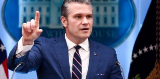 Archivo del Secretario de Guerra de EE.UU. Pete Hegseth. Foto La Hora: EFE