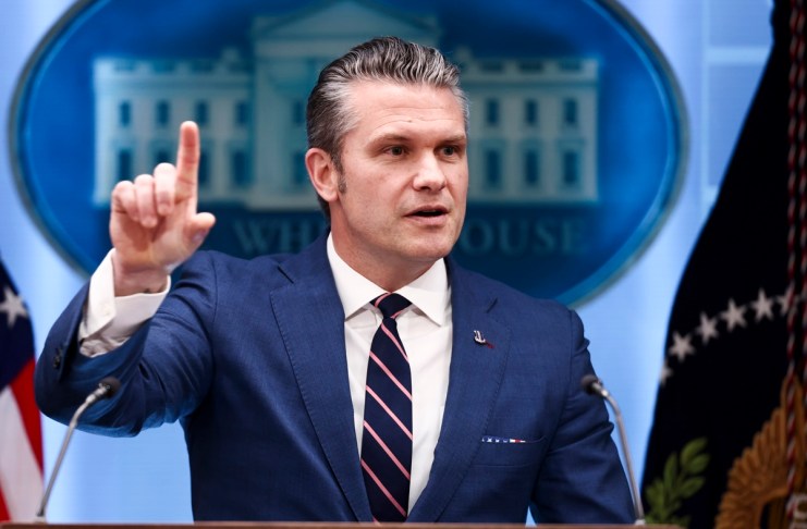 Archivo del Secretario de Guerra de EE.UU. Pete Hegseth. Foto La Hora: EFE