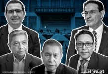 Cinco candidatos serían excluidos de la nómina de Fiscal General en caso la Corte de Constitucionalidad (CC) resuelva un amparo.