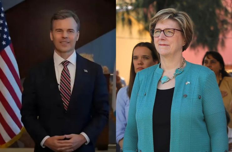 El Gobierno de Estados Unidos designó al diplomático John Barrett como encargado de negocios en Venezuela, en reemplazo de Laura Dogu. Foto La Hora: EFE