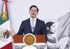 La Cancillería mexicana afirmó este miércoles que enviará una queja diplomática a la Embajada de Estados Unidos en México por la forma en que se hizo pública la acusación contra el gobernador de Sinaloa (noroeste), Rubén Rocha Moya. Foto La Hora: EFE