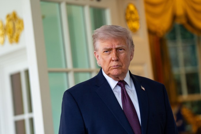 Archivo del presidente de Estados Unidos, Donald Trump. Foto La Hora: EFE