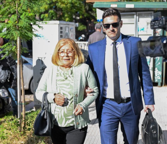 Fotografía de archivo del 3 de abril de 2025 donde se muestra a la hermana de Diego Maradona, Rita Maradona. Foto La Hora: EFE