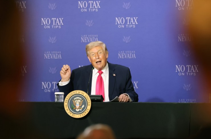 Fotografía del 16 de abril de 2026 del presidente de Estados Unidos, Donald Trump. Foto La Hora: EFE