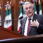 Fotografía de archivo que muestra al gobernador de Sinaloa, Rubén Rocha Moya. Foto La Hora: EFE