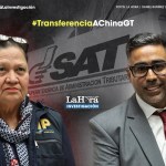 La fiscal general María Consuelo Porras y el notario David Barrera Maldonado, acusado en el caso B410. Diseño La Hora: Víctor García.