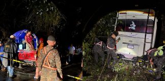 Accidente de microbús en ruta a Chisec deja un fallecido y 15 heridos en Alta Verapaz.
