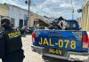 Adolescentes remitidos por presuntamente robar una motocicleta. Foto La Hora: PNC