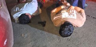 Alias "Mayimbú", detenido junto a presunto cómplice tras ataque armado vinculado a prestamistas "gota a gota". Foto La Hora: PNC
