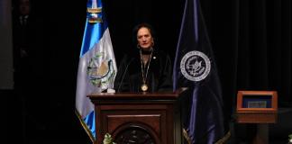 La presidenta de la CC, Anabella Morfín, destacó su compromiso para velar por la independencia judicial. Foto La Hora: José Orozco