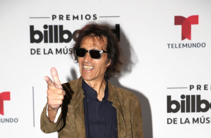Fotografía de archivo del 5 de octubre de 2023 del guitarrista argentino Felipe Staiti posando en la alfombra azul de los Premios Billboard en Miami (EE.UU.). Foto La Hora: EFE.