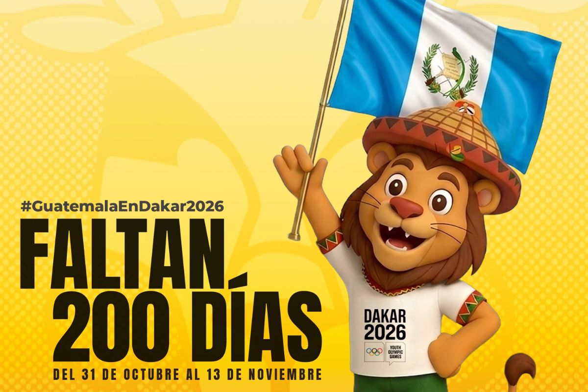 Rumbo a Dakar 2026: Guatemala estará presente en los Juegos Olímpicos de la Juventud
